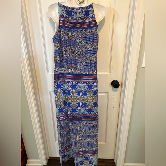 The Limited Maxi Sundress NWT Size Medium floral tropical vacation tassels beads - Picture 2 of 12